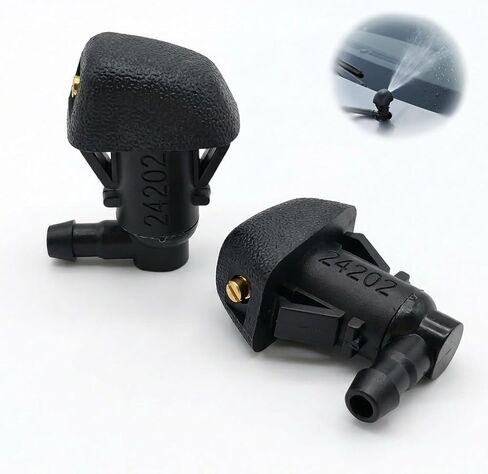 76810-TK8-A01 Windshield Washer Nozzle Kit fit for Honda Odyssey 2011 2012 2013 2014 2015 2016 2017, Direct Replacement Premium Adjustable Front Hood Wiper Fluid Nozzles in Saudi Arabia