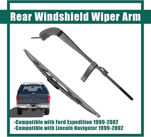 YUXIVCNE 42525 Rear Windshield Wiper Arm Replacement for Ford Expedition 1999 2000 2001 2002 for Lincoln Navigator 1999 2000 2001 2002, Automotive Parts Black in Kuwait