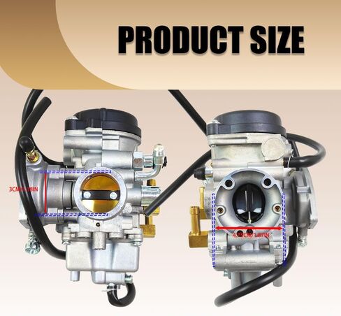 13200-39D22 استبدال المكربن ​​لسوزوكي King Quad 300 LTF300F 4x4 لـ Quad Runner 250 LT-F250 2000 2001 2002 13200-39D42 Carb مع فلتر هواء كابل الخانق in Kuwait