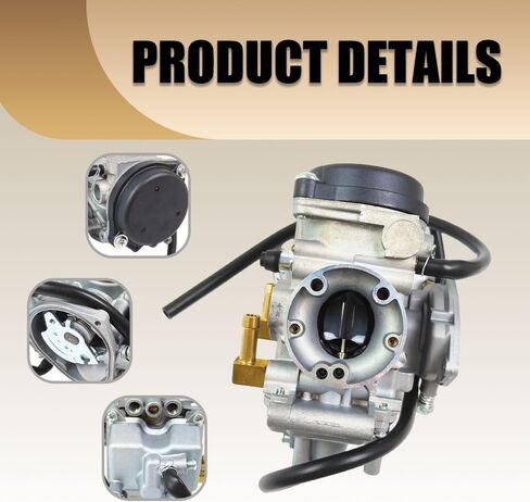 13200-39D22 استبدال المكربن ​​لسوزوكي King Quad 300 LTF300F 4x4 لـ Quad Runner 250 LT-F250 2000 2001 2002 13200-39D42 Carb مع فلتر هواء كابل الخانق in Kuwait