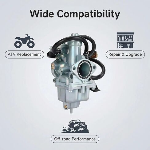TRX250 Carburetor Replacement for Honda TRX250 Recon 1997-2001 TRX250TE TRX250TM TRX250ES TRX250ER 2002-2007 ATV Quad 4 Wheeler Parts in Saudi Arabia