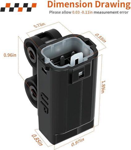 Lean Angle Tip Over Sensor For Yamaha YFM700 YFZ450 WR250 YZFR1 YZFR6 XVS1300 XV1900 XTZ07 FZ1 FZ6 FZ8 FZ09 FZ10 MT07 MT09 MT10 2002-2024 5PS-82576-01-00 in Kuwait