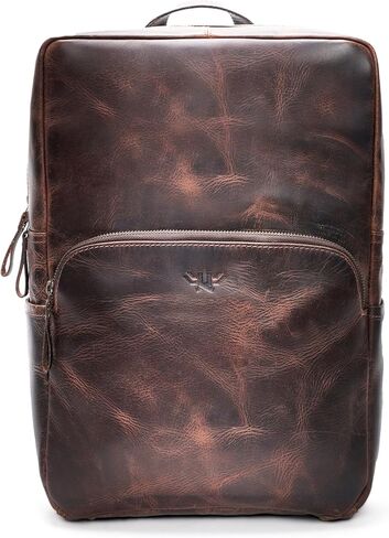 Handmade Leather Backpack for Men and Women, 15.6 Inch Laptop Bag, Genuine Leather Retro Style Casual Daypack, For Colleges & Office, Travel or Hiking- Vintage Brown in Saudi Arabia