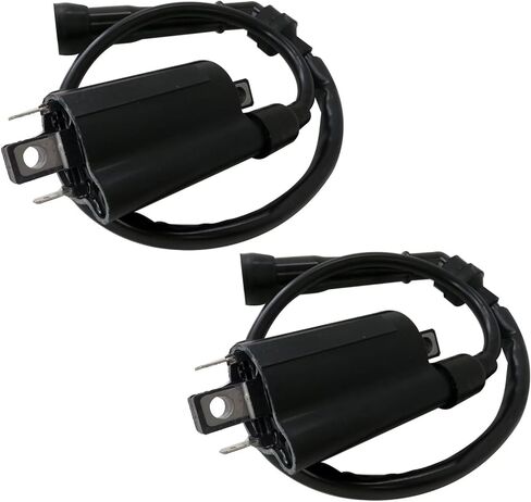 2 IGNITION COILS for KAWASAKI EX500 NINJA 500 500R 1987-2009 in Kuwait