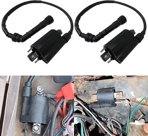 2 IGNITION COILS for KAWASAKI EX500 NINJA 500 500R 1987-2009 in Kuwait