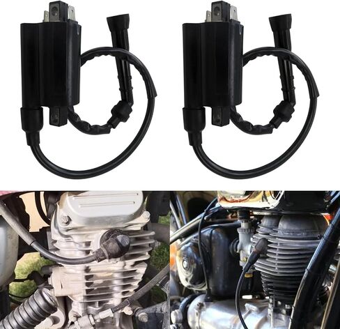 2 IGNITION COILS for KAWASAKI EX500 NINJA 500 500R 1987-2009 in Kuwait