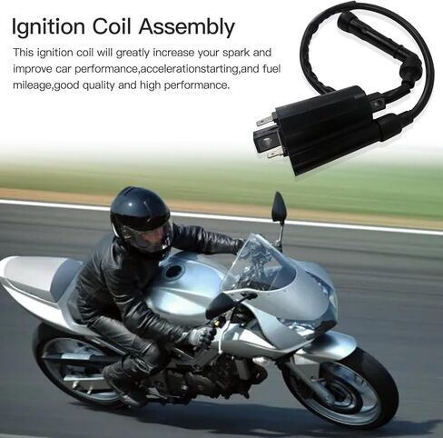 2 IGNITION COILS for KAWASAKI EX500 NINJA 500 500R 1987-2009 in Kuwait