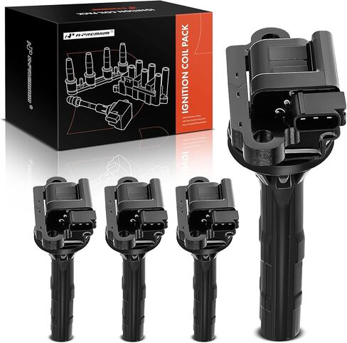 A-Premium Engine Ignition Coil Pack Compatible with Toyota Avanza 2003-2011, Duet, Sparky & Yoyota Cami, Daihatsu, YRV, L4 1.3L in Kuwait