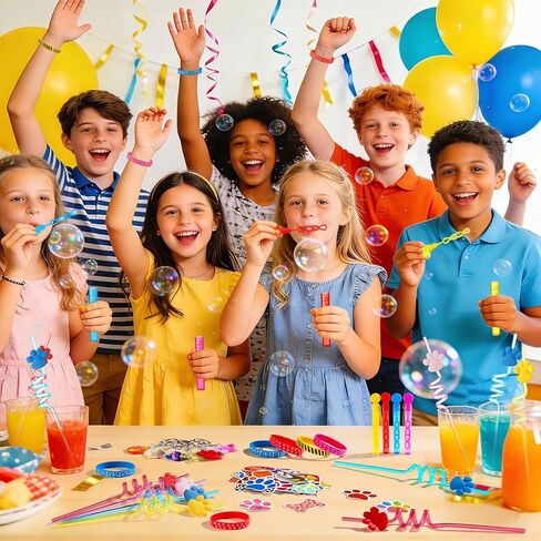 Vanblue 110 Pcs Dog Paw Party Favors Paw Print Birthday Decorations for Kids, Treasure Box Goodie Bag Fillers,Blue Puppy Party Supplies Pinata Stuffers,Classroom Rewards Prizes Gifts in Saudi Arabia