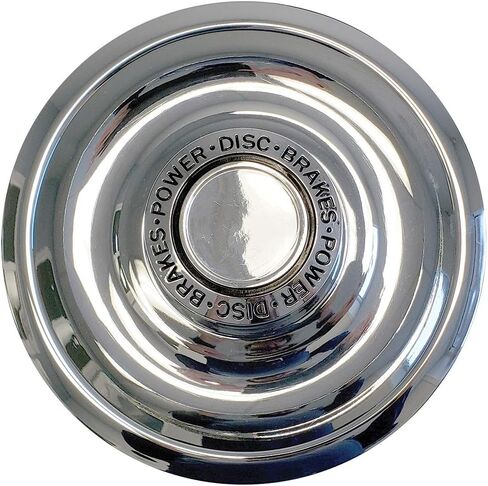 Auto Reflections Set of 4 Closed Center Caps for Chevy Corvette 1969-1982 - Chrome Silver/Gray in Saudi Arabia
