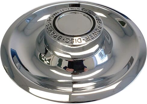 Auto Reflections Set of 4 Closed Center Caps for Chevy Corvette 1969-1982 - Chrome Silver/Gray in Saudi Arabia