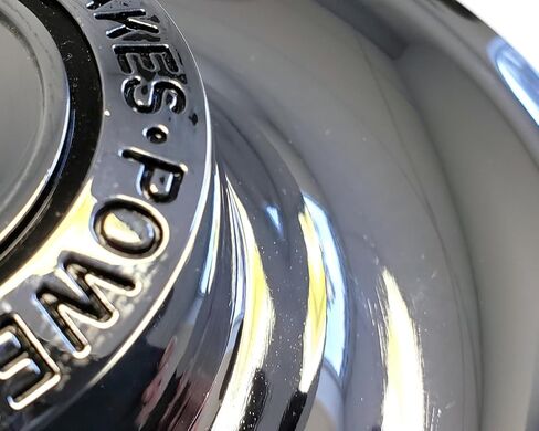 Auto Reflections Set of 4 Closed Center Caps for Chevy Corvette 1969-1982 - Chrome Silver/Gray in Saudi Arabia