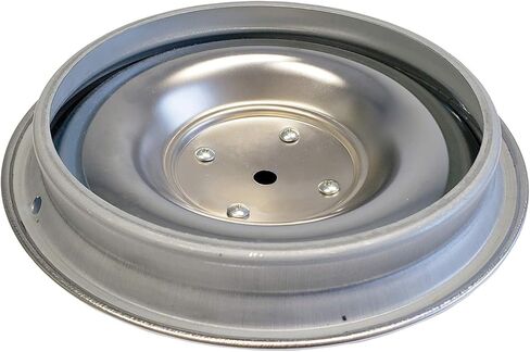 Auto Reflections Set of 4 Closed Center Caps for Chevy Corvette 1969-1982 - Chrome Silver/Gray in Saudi Arabia