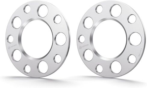 StanceMagic - 2pcs 5mm 5x114.3 Hubcentric Wheel Spacers (60.1mm Bore) Compatible with Toyota MR2 Avalon Camry Supra Scion Tc Xb Lexus ES300 ES330 ES350 IS250 IS300 IS350 GS300 GS350 (Silver) in Kuwait