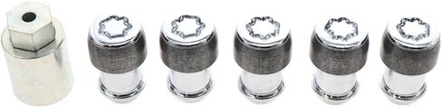 Mopar One-Piece Wheel Lock Kit - 82211405AA (Fits Select Body and Trim Styles of Jeep: 2018 Wrangler JK, 2001-2017 Wrangler, and 2003-2004 Liberty Vehicles) in Kuwait