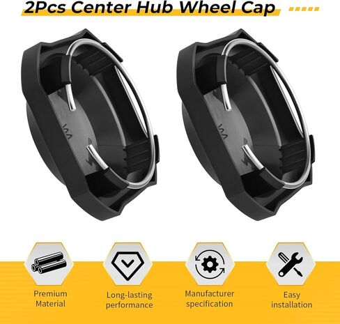 M MATI 2Pcs Center Hub Wheel Cap for Polaris RZR 1000 XP Premium Sport Ultimate 2024-2025 1525221-655 1525221-705 in Kuwait