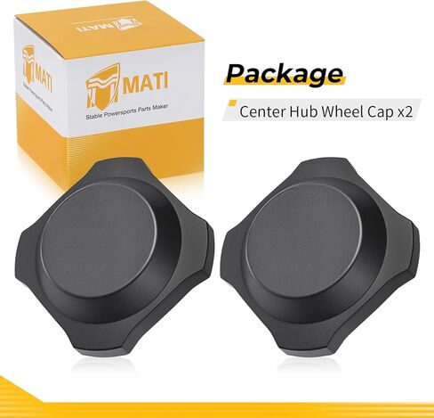 M MATI 2Pcs Center Hub Wheel Cap for Polaris RZR 1000 XP Premium Sport Ultimate 2024-2025 1525221-655 1525221-705 in Kuwait