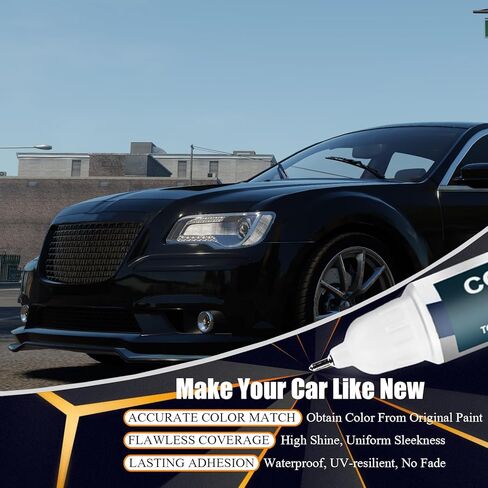 Car Touch up Paint(PRV/NRV Velvet Red) Compatible with Chrysler, Car Paint Pen Scratch Repair Two-In-One Touch Up Paint, Premium Car Scratch Remover for Deep Scratches in Saudi Arabia