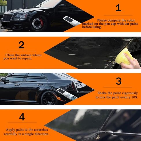 Car Touch up Paint(PRV/NRV Velvet Red) Compatible with Chrysler, Car Paint Pen Scratch Repair Two-In-One Touch Up Paint, Premium Car Scratch Remover for Deep Scratches in Saudi Arabia