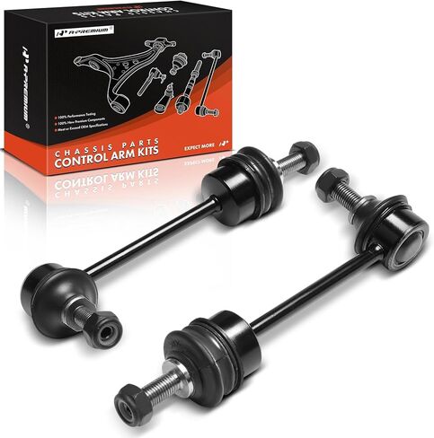 A-Premium 2 x Rear Sway Bar Links Stabilizer Bar Links, Compatible with Tesla Model S 2012-2021 in Kuwait