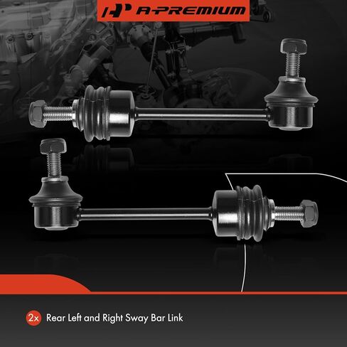 A-Premium 2 x Rear Sway Bar Links Stabilizer Bar Links, Compatible with Tesla Model S 2012-2021 in Kuwait