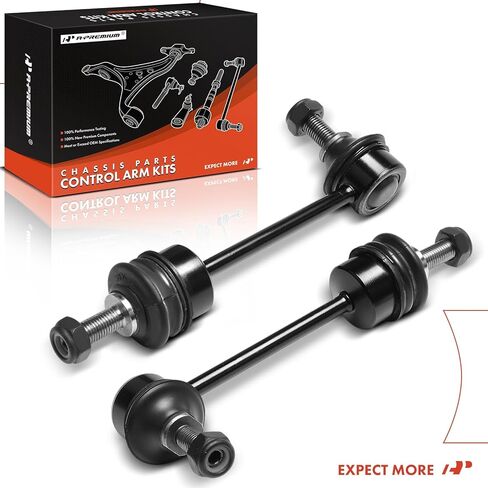 A-Premium 2 x Rear Sway Bar Links Stabilizer Bar Links, Compatible with Tesla Model S 2012-2021 in Kuwait