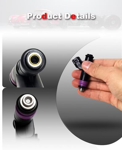 8-Count Fuel Injector Compatible with Dodge Durango 2004-2009, Ram 1500/2500/3500 2004-2008, Chrysler Aspen 2007-2008 - V8 5.7L - Replacement for FJ482 RL032713AB 53032713AA 53032713AB FI11367S in Saudi Arabia
