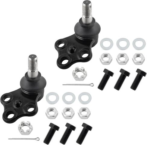 BOXI 10pcs Front Lower Ball Joints + Tie Rod Ends + Front & Rear Sway Bar End Links Fit for Infiniti QX4 1997-2003 / for Nissan Pathfinder 1996-2004 | K90662 K90659 K80435 ES3466 EV396 in Kuwait