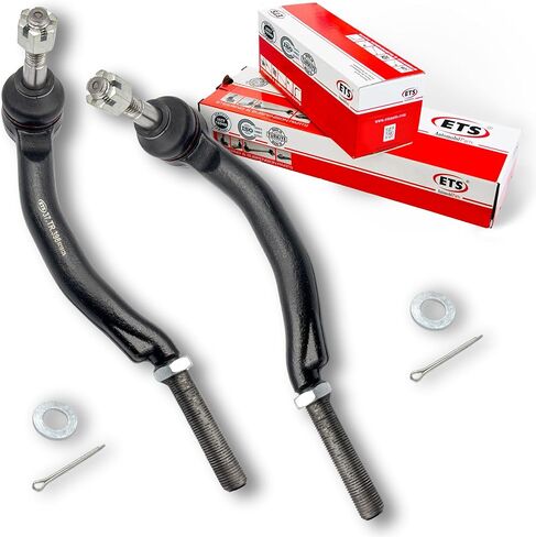 ETS 2Pc Front Left & Right Outer Tie Rod End Kit ES3675 ES3676 Fits Buick Rainier 2004-2007, Chevrolet Trailblazer 2002-2009, SSR 2003-2006, GMC Envoy 2003-2009, Isuzu Ascender 2003-2008 in Kuwait