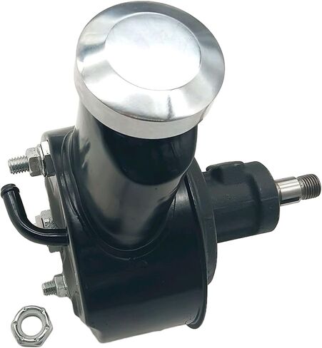 مضخة توجيه كهربائية من PartsFlow مع بكرة متوافقة مع Chevy Blazer Bel Air C10 C20 C30 Pickup G20 Van G30 GMC C15/C1500 Jimmy 1961-1972 استبدال # 19319936 in Kuwait