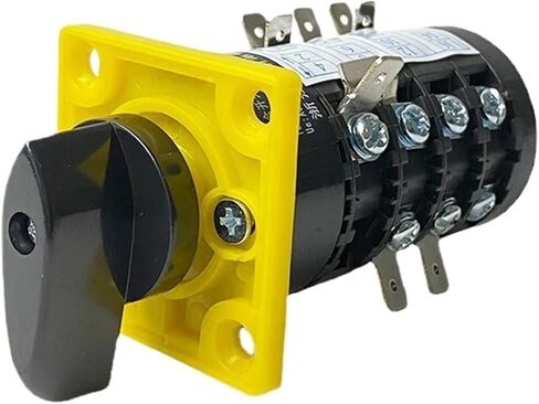 Cam Switch HZ5B-20/4DG Combination Changeover Rotary Switches 3 Positions (1-0-2) 4 Poles 20A 690V in Saudi Arabia