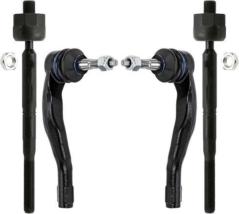 Detroit Axle - 4pc Front Tie Rods Kit for 2016-2024 Chevrolet Malibu 2017-2019 Buick LaCrosse 2018-2020 Regal Sportback Regal TourX, Inner Outer Tie Rod Ends Replacement in Kuwait