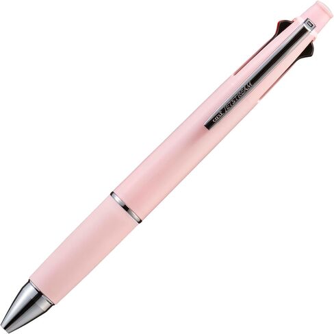 Uni Jetstream 4&1 Multifunction Ballpoint Pen MSXE5-1000, 0.38mm Oil-Based Inks (Black/Red/Blue/Green) & 0.5mm Mechanical Pencil, Soft Pink, MSXE510003866 in Kuwait
