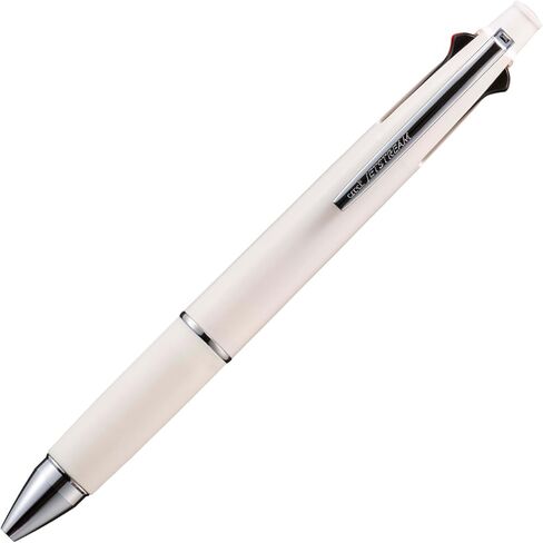 Uni Jetstream 4&1 Multifunction Ballpoint Pen MSXE5-1000, 0.38mm Oil-Based Inks (Black/Red/Blue/Green) & 0.5mm Mechanical Pencil, Soft Pink, MSXE510003866 in Kuwait