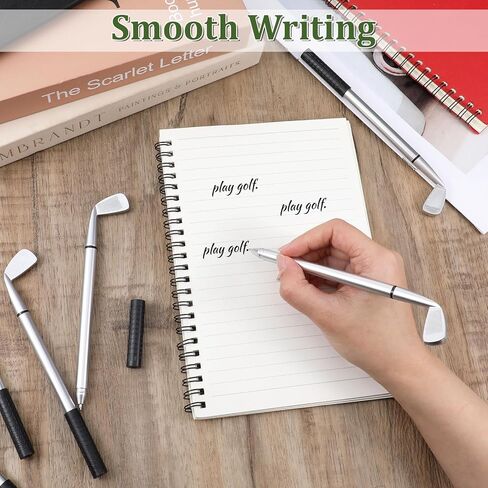 100 Pcs Golf Ballpoint Pen, Funny Sports Golfing Club Props 1.0mm Black Gel Ink Pens for Students, Coworkers, Office, School, Party Favors in Saudi Arabia