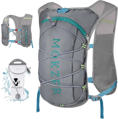Running Hydration Vest with a 2L Water Bladder, Hydration Pack Lightweight Water Backpack for Running Hiking Cycling Biking Camping Marathon Trail for Men Women in Saudi Arabia
