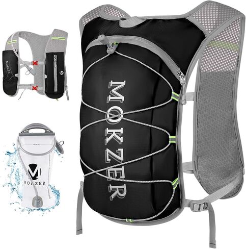Running Hydration Vest with a 2L Water Bladder, Hydration Pack Lightweight Water Backpack for Running Hiking Cycling Marathon Trail Weekend Bags for Men Women in Kuwait