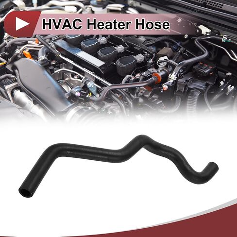 1 قطعة خرطوم سخان HVAC لـ Acura TSX 2.4L 2004-2008 لهوندا أكورد 2.4L 2003-2007 مخرج مياه مبرد المحرك رقم 79725SDAA00 مطاط أسود in Kuwait