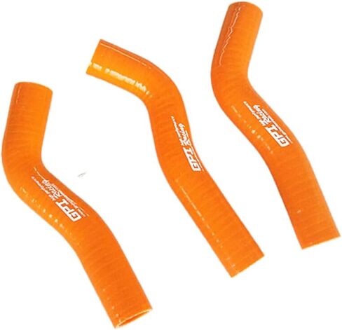 Silicone Radiator Hose Compatible With 2007-2010 KTM 250 SXF 250SX-F 250XC-F KTM 250SXF 2008 2009 (Orange) in Saudi Arabia
