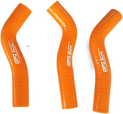 Silicone Radiator Hose Compatible With 2007-2010 KTM 250 SXF 250SX-F 250XC-F KTM 250SXF 2008 2009 (Orange) in Saudi Arabia