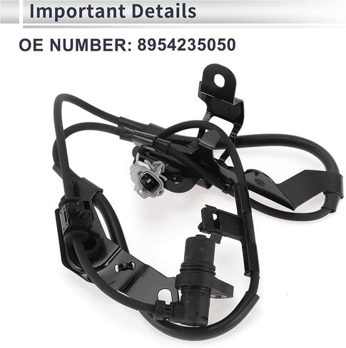 Front Right ABS Wheel Speed Sensor for Toyota 4Runner 1996-2002, for Toyota Tacoma 1997-2004 ABS Sensor Anti-lock Braking System Sensor 8954235050 in Kuwait