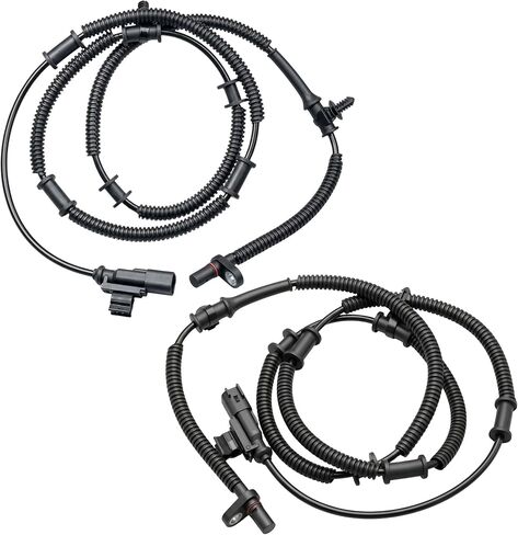 Rear Left Right ABS Wheel Speed Sensor for Chrysler Town & Country 2012-2016 for Dodge Grand Caravan 2012-2020 for Ram C/V 2012-2015 3.6L | OE Replacement 68127990AB, 68127990AC | 2 Pack in Kuwait