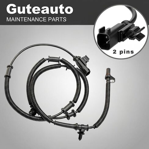 Rear Left Right ABS Wheel Speed Sensor for Chrysler Town & Country 2012-2016 for Dodge Grand Caravan 2012-2020 for Ram C/V 2012-2015 3.6L | OE Replacement 68127990AB, 68127990AC | 2 Pack in Kuwait