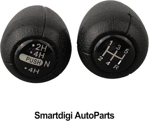 2-Pack 5 Speed Manual Gear Shift Knob Set For Nissan Patrol Y60 1987-1995 Safari 280ZX 720 Pickup For Sentra With M8xP1.25 Thread in Saudi Arabia