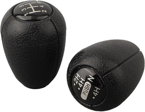 2-Pack 5 Speed Manual Gear Shift Knob Set For Nissan Patrol Y60 1987-1995 Safari 280ZX 720 Pickup For Sentra With M8xP1.25 Thread in Saudi Arabia