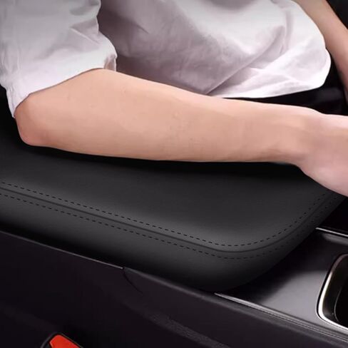 Armrest Cover for Chevrolet Malibu 2015-2025(Black),Center Console Cover for 2015 2016 2017 2018 2019 2020 2021 2022 2023 2024 2025 Chevrolet Malibu Accessories in Saudi Arabia