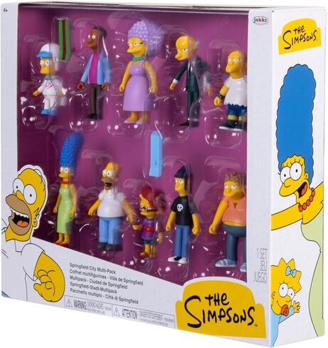 The Simpsons 2.5 Inch Figure Springfield City Multipack in Kuwait