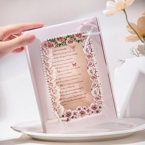 90PCS Vintage Floral Border Stickers – Retro Botanical Adhesive Flower Strips for Scrapbooking, Journaling, DIY Cards, Planners and Crafts in Saudi Arabia