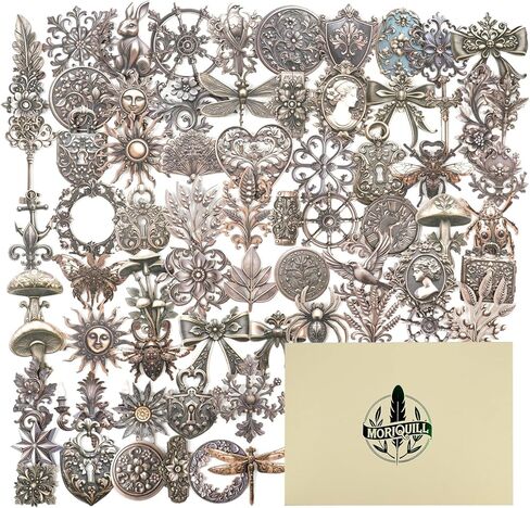 90PCS Vintage Floral Border Stickers – Retro Botanical Adhesive Flower Strips for Scrapbooking, Journaling, DIY Cards, Planners and Crafts in Saudi Arabia