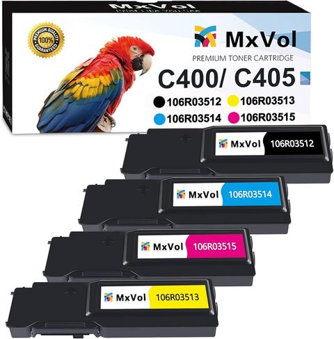 VersaLink C400 C405 Toner Cartridge High-Yield 106R03512 106R03514 106R03515 106R03513 Replacement for Xerox Versa Link C400 C405 C400D C400DN C405N C405DN Printer (Black Cyan Magenta Yellow, 4-Pack) in Saudi Arabia